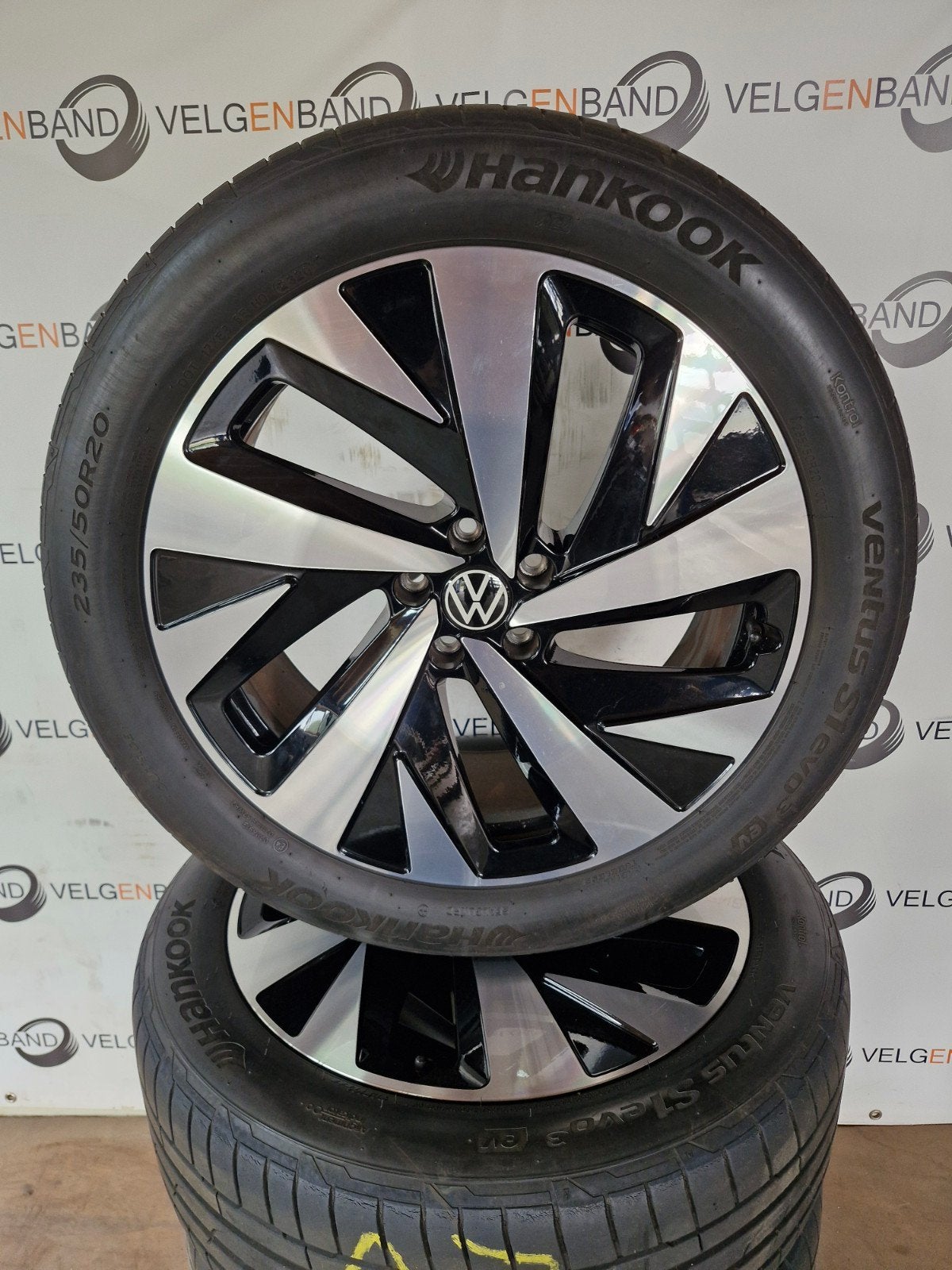 Zomerset VW ID4 ID5 Q4 235 50 255 45 20 5x112 57,1 zomerband, Auto-onderdelen, Banden en Velgen, Gebruikt, 255 mm, ., Banden en Velgen