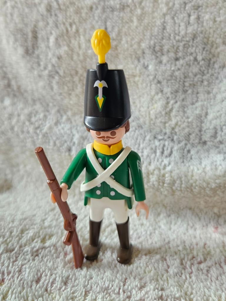 Playmobil Engelse soldaat met groene jas, Ophalen of Verzenden, Zo goed als nieuw