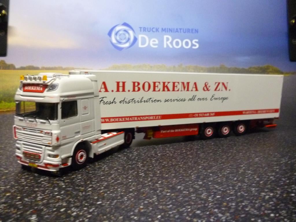 Tekno DAF XF 105 A.H. Boekema & Zn., Hobby en Vrije tijd, Modelauto's | 1:50, Ophalen of Verzenden, Nieuw, Bus of Vrachtwagen