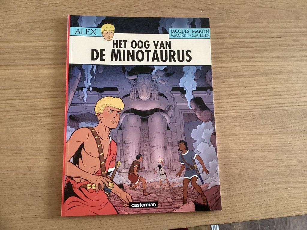 Alex - 40 Het oog van de minotaurus, Eén stripboek, Ophalen of Verzenden, Zo goed als nieuw
