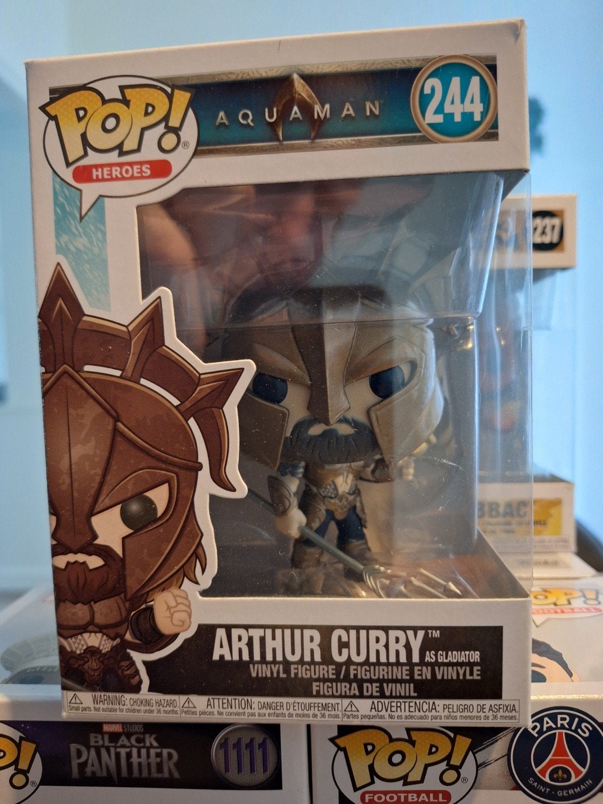 Funko Pop! Aquaman Arthur Curry als Gladiator #244, Ophalen, Nieuw
