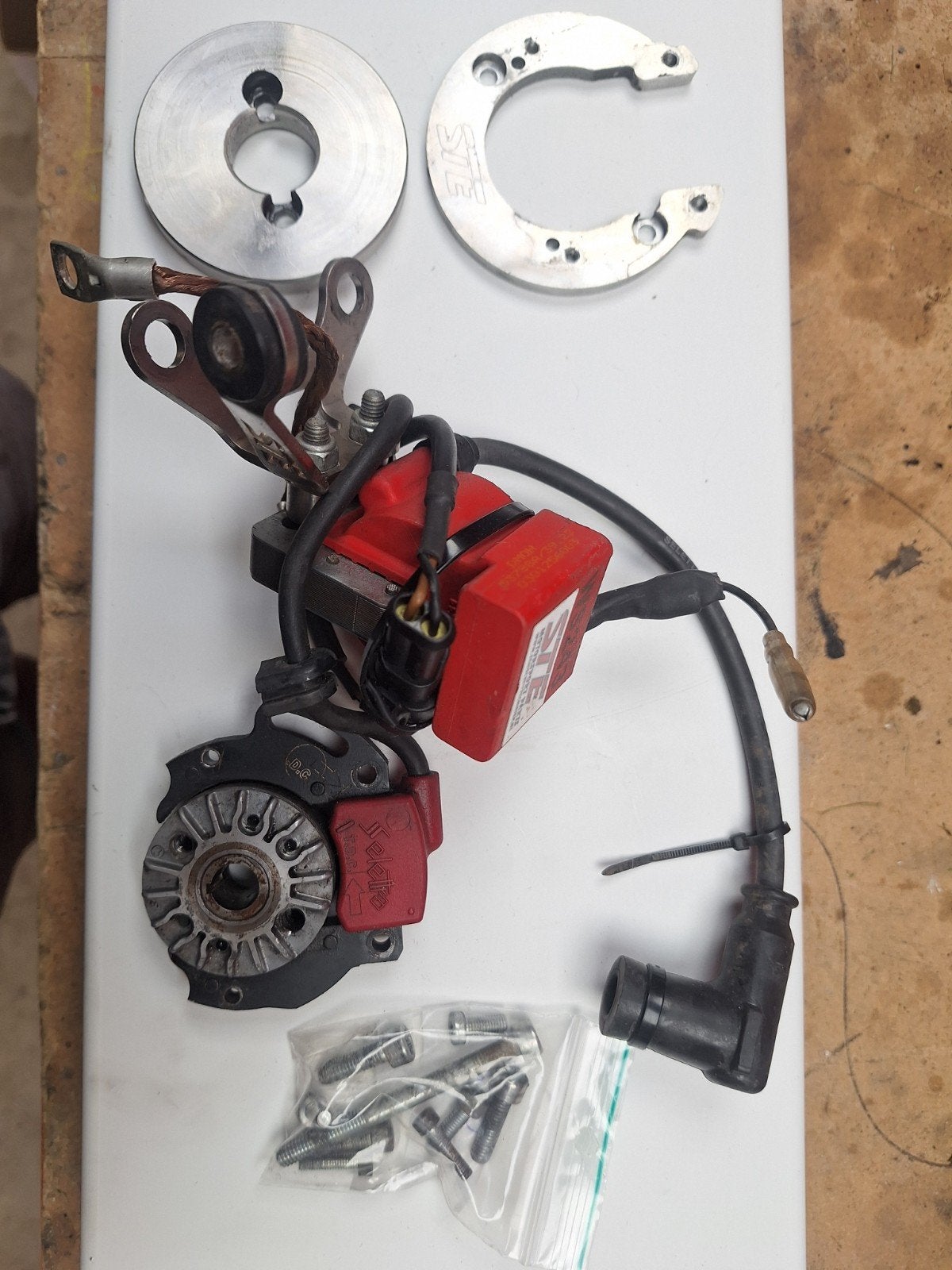 Sx50cc voorgeprogrammeerde ontsteking, Ophalen
