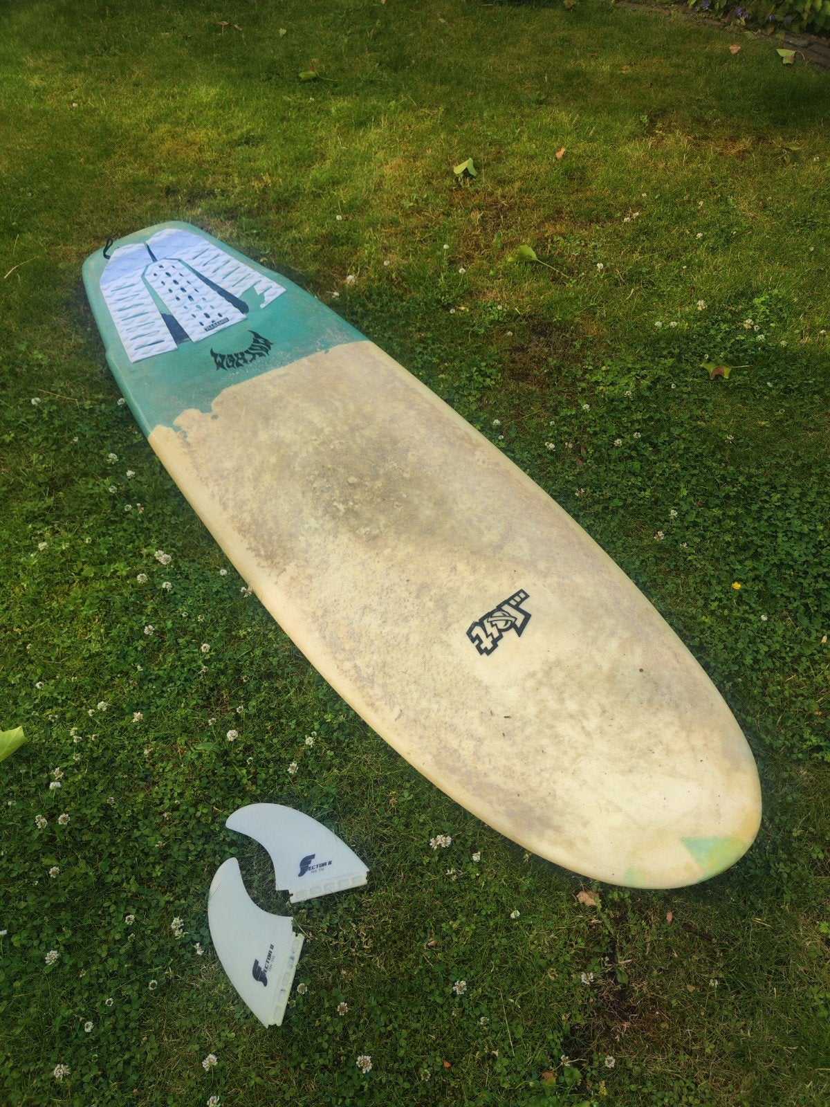 Mayhem Lost RNF 6.4 Twinfin Surfplank met vinnen, Ophalen of Verzenden, Gebruikt, Fish, Met vinnen