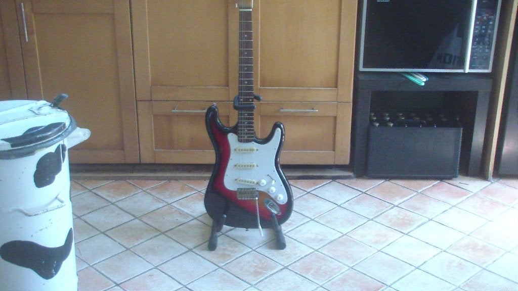 Solton craaft versterker + Rick by Ace gitaar 80'ties, Muziek en Instrumenten, Versterkers | Bas en Gitaar, Gebruikt, Gitaar, 50 tot 100 watt