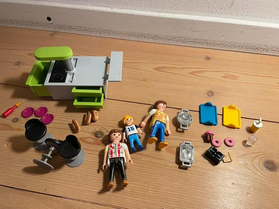 Playmobil keukenset, Kinderen en Baby's, Speelgoed | Playmobil, Ophalen, Gebruikt, Complete set