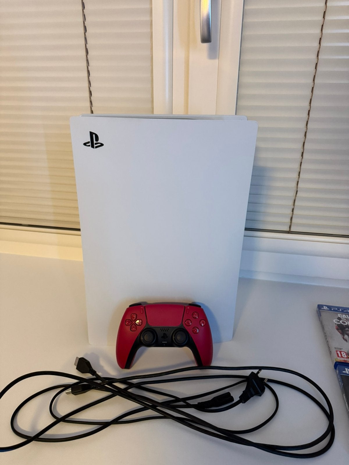 Playstation 5 disc launch model + controller + 6 games, Spelcomputers en Games, Spelcomputers | Sony PlayStation 5, Ophalen, Zo goed als nieuw