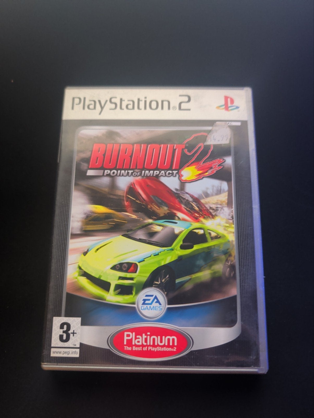 Burnout 2: Point of Impact - PlayStation 2, 1 speler, Racen en Vliegen, Ophalen of Verzenden, Zo goed als nieuw