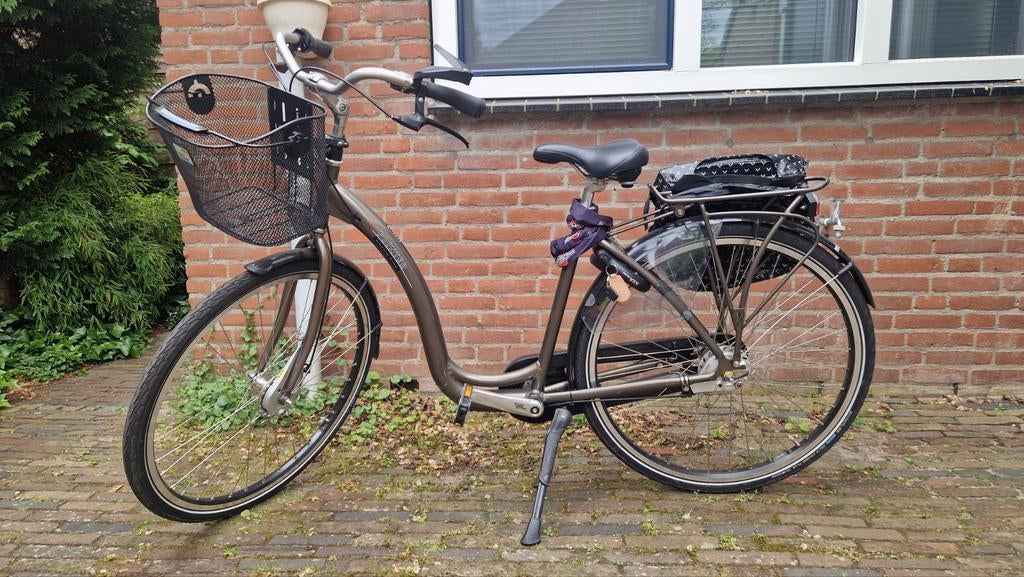 Pointer damesfiets (2021) – Frame 50cm – 28 inch – Compleet!, Versnellingen, Zo goed als nieuw, 50 tot 53 cm, Trommelrem
