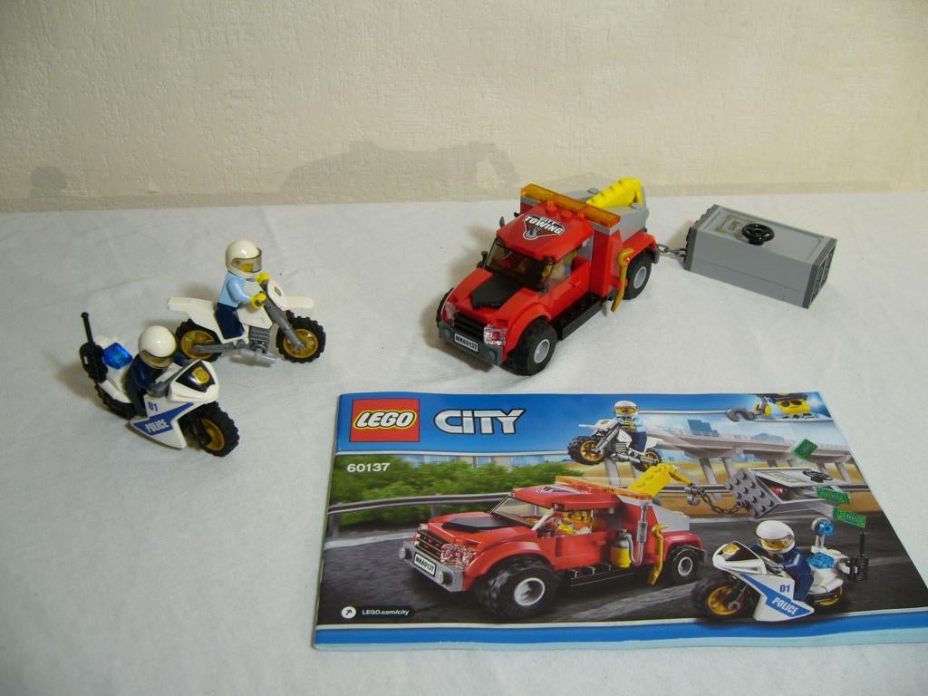 Lego City 60137 Tow Truck Trouble, Lego, Ophalen of Verzenden, Complete set, City