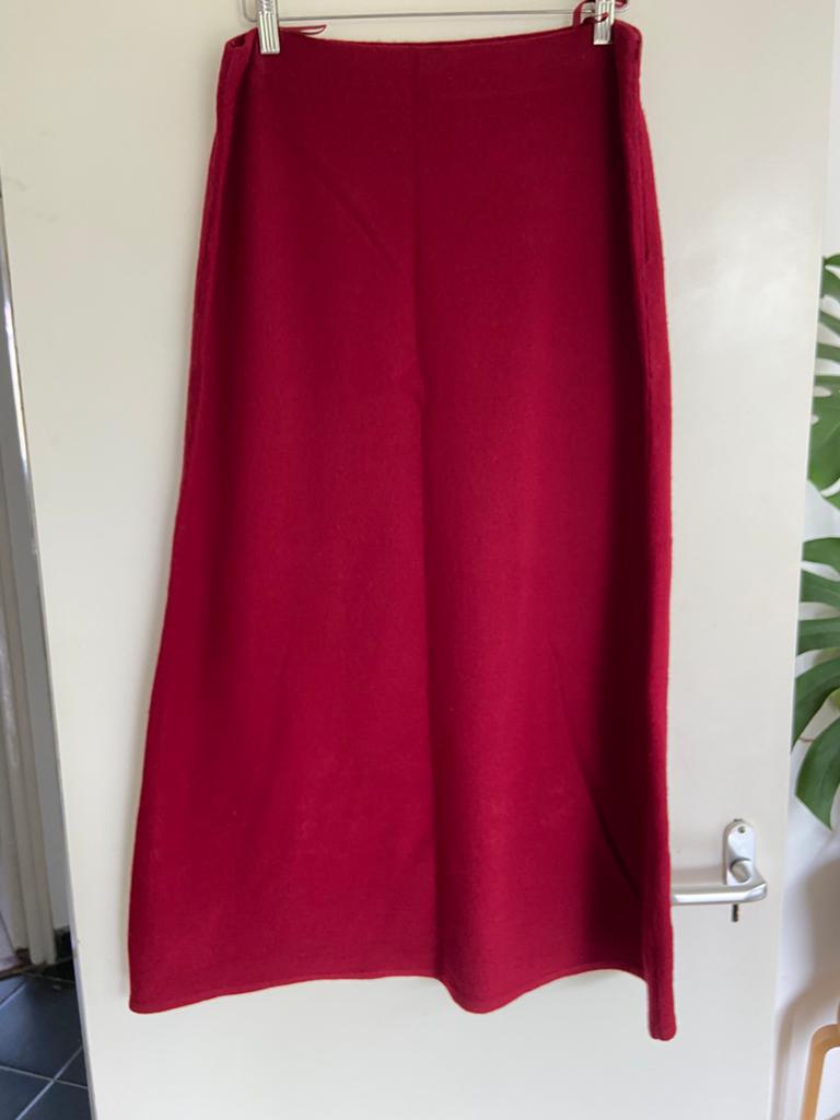 Wollen rok maat 40, Kleding | Dames, Maat 38/40 (M), Ophalen of Verzenden, Gedragen, Rood