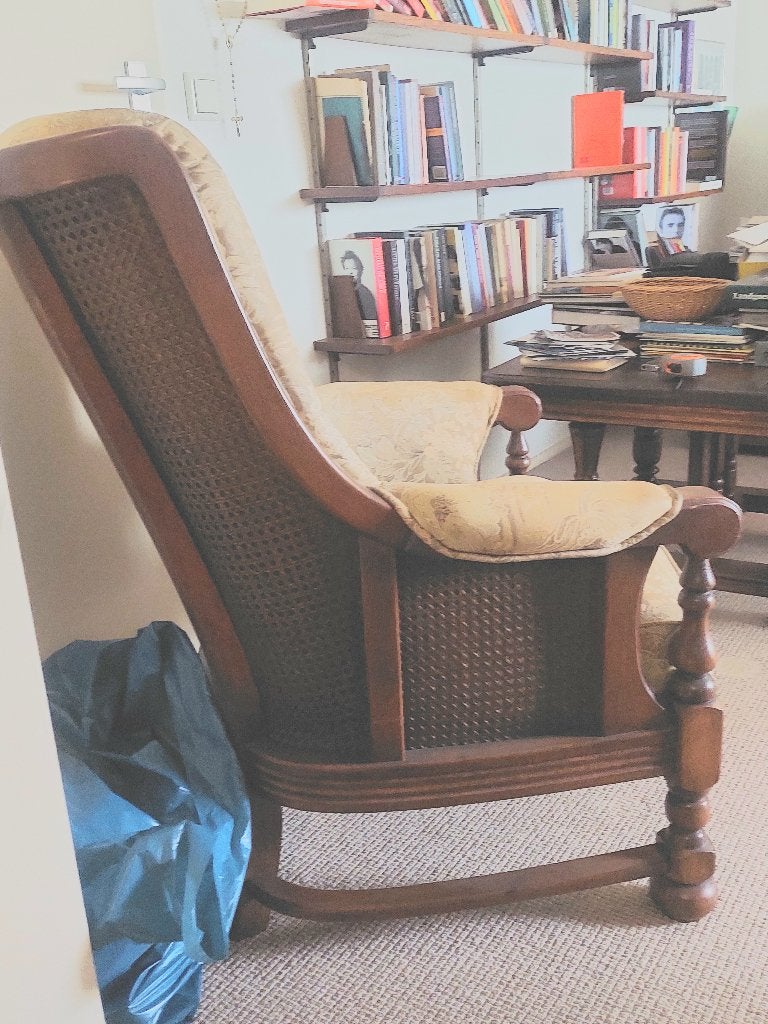 fauteil, Ophalen, Gebruikt, 100 tot 125 cm, Stof