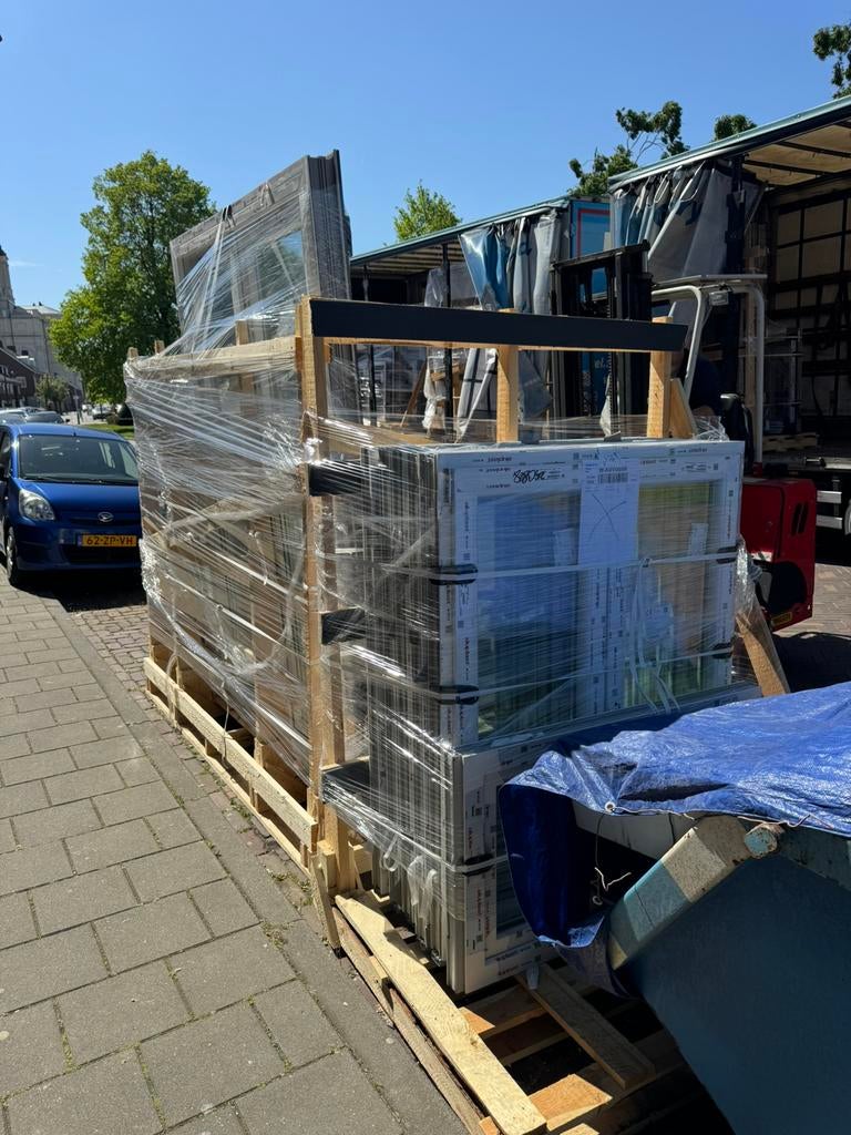 Schuifpuien sterk matriaal aluplast, Ophalen of Verzenden, Zo goed als nieuw, Overige typen