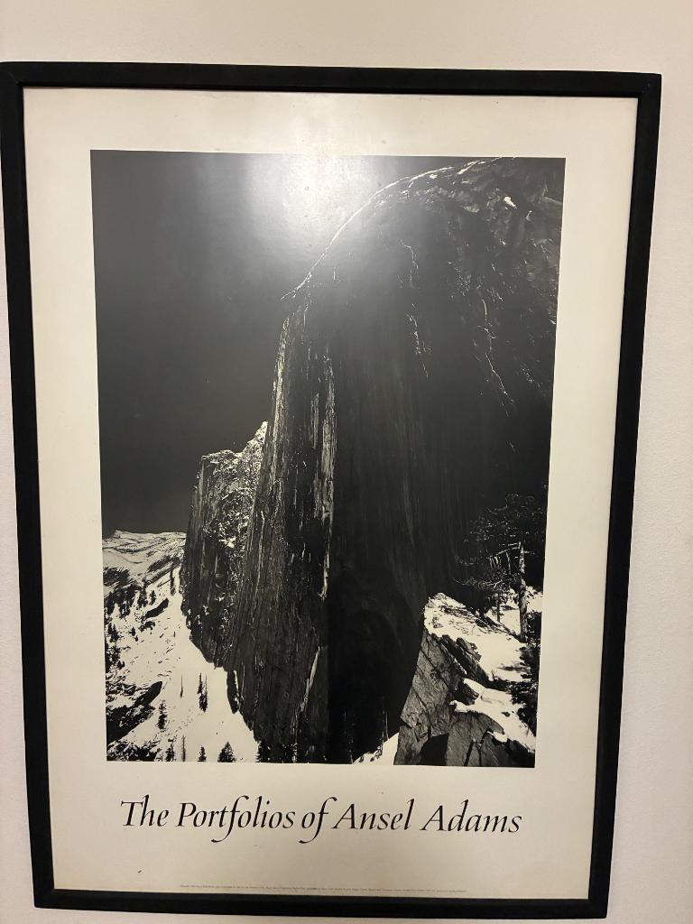Ansel Adams original posters, ingelijst., Ophalen, Zo goed als nieuw, Overige onderwerpen