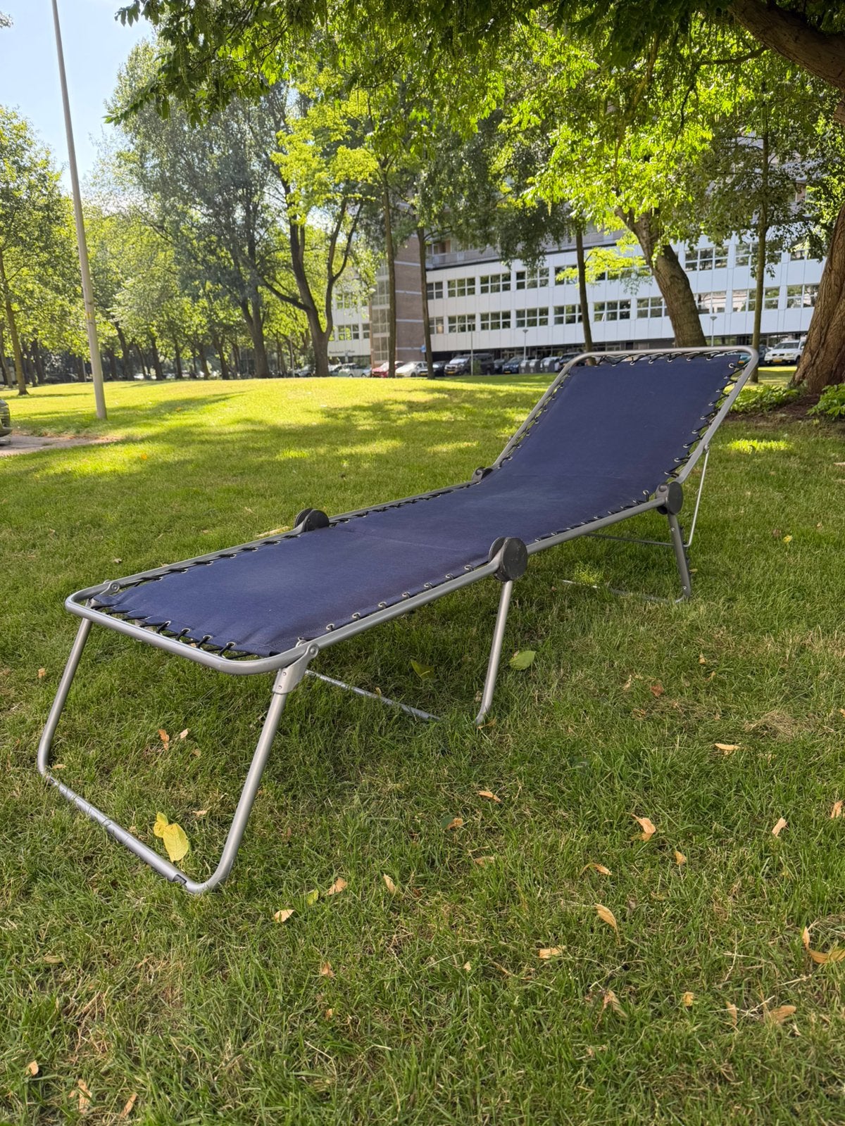 Lafuma Siesta ligbed dik matras Navy Made in France, Ophalen