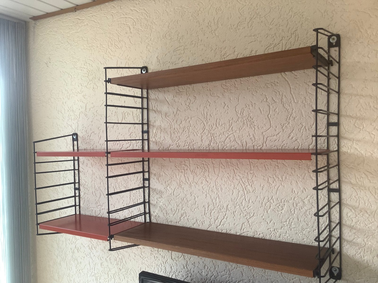 Dubbel Tomado rek wandrek boekenrek, Huis en Inrichting, Woonaccessoires | Wandplanken en Boekenplanken, Ophalen of Verzenden