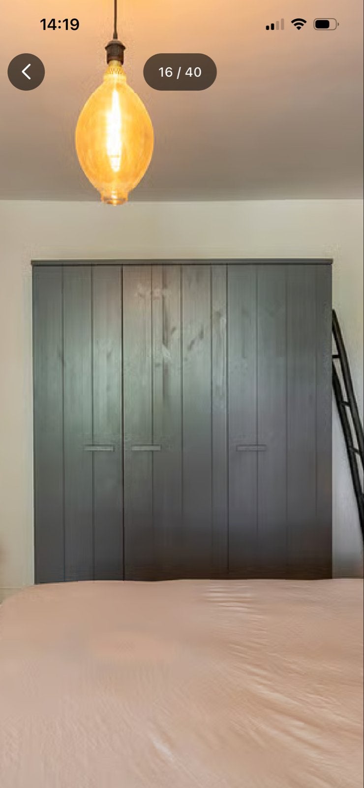 Woood Dennis 3-deurs kledingkast - Grijs / steep grey, Huis en Inrichting, Kasten | Kledingkasten, Ophalen, 200 cm of meer, 150 tot 200 cm