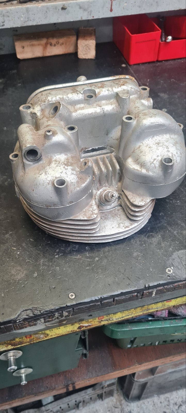 matchless Gl3 cilinderkop + kleppendeksel, Motoren, Ophalen of Verzenden