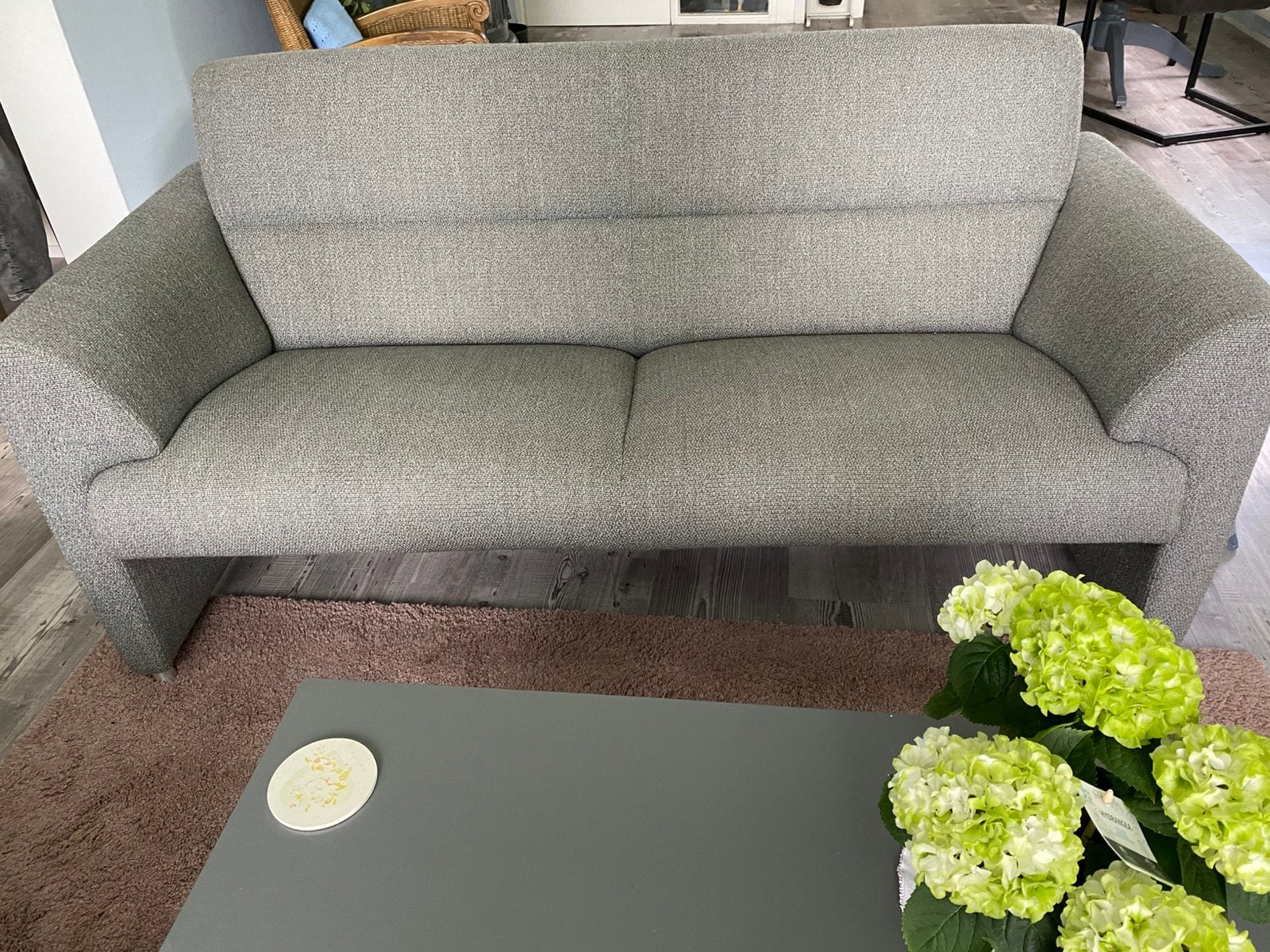 2 zits bank van Montel-model Mondi, Ophalen, 150 tot 200 cm, Tweepersoons, 75 tot 100 cm