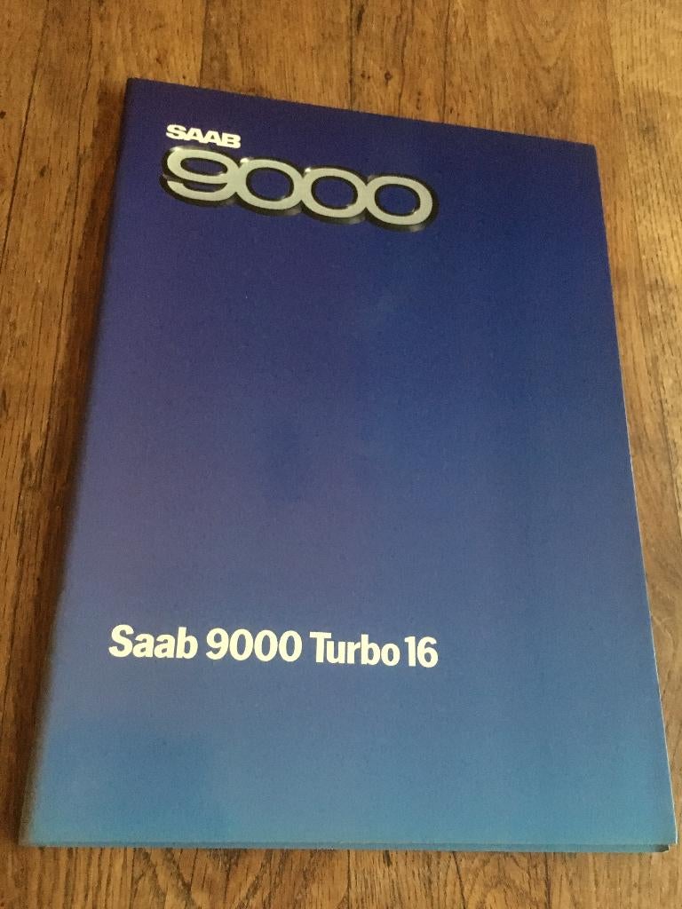 Saab 9000, Boeken, Auto's | Folders en Tijdschriften, Nieuw, Overige merken, Ophalen of Verzenden