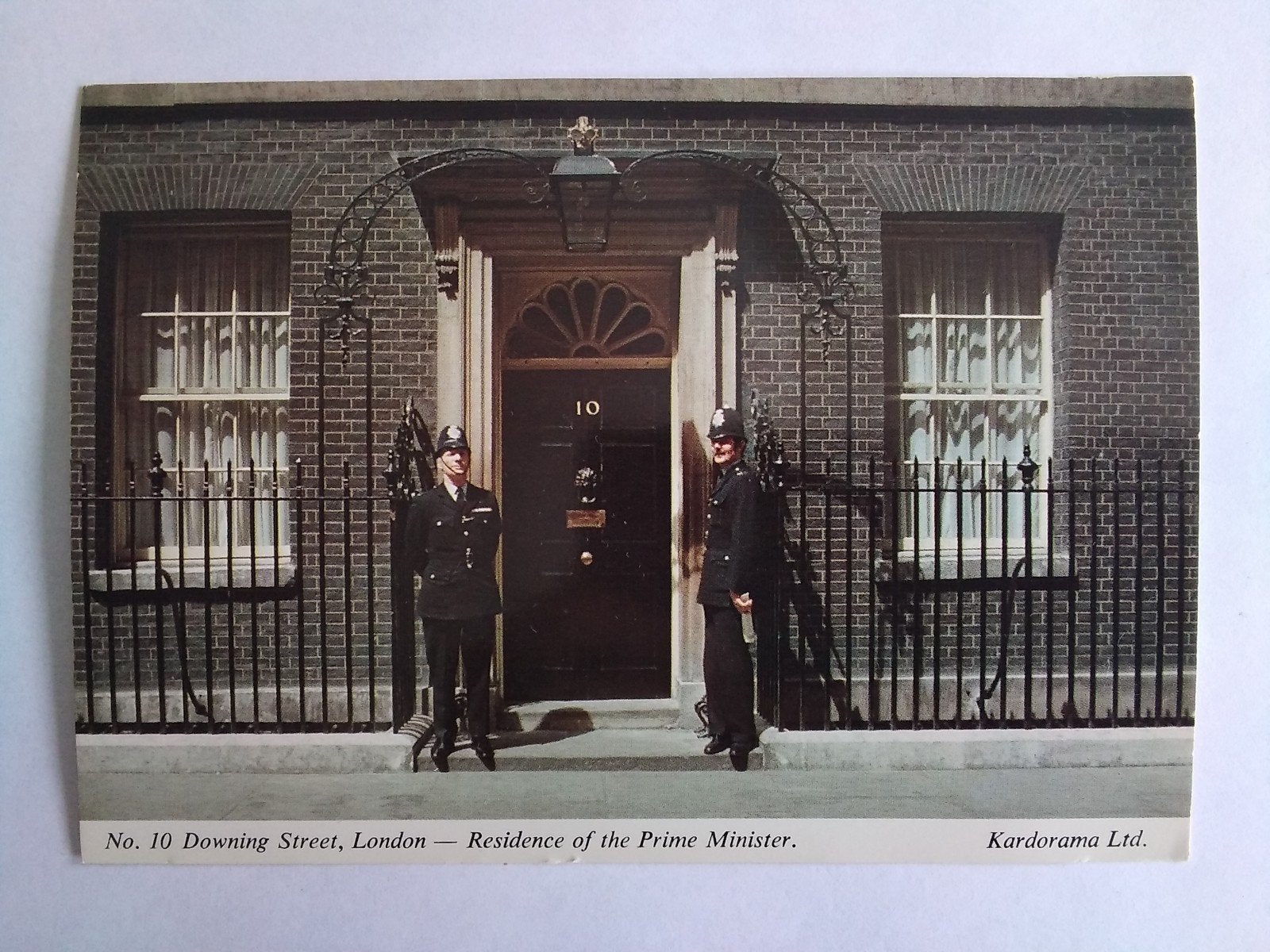 Ansichtkaart Engeland London No. 10 Downing Street 1971, Verzenden, 1960 tot 1980, Engeland