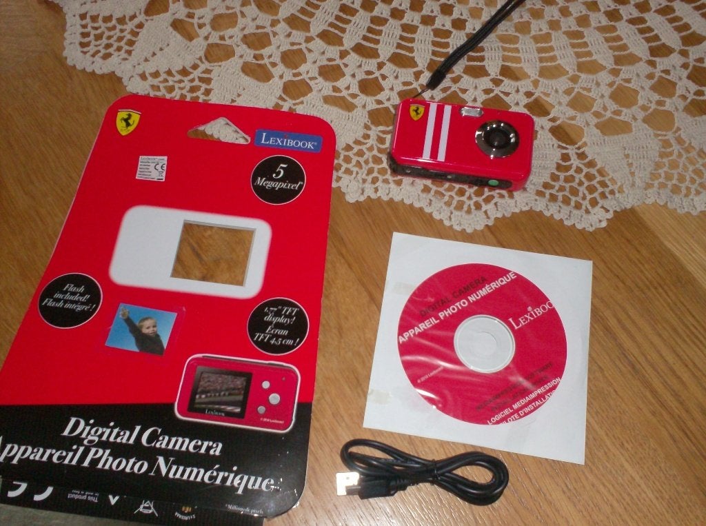 nieuwe lexibook digital camera 5 megapixel compleet met usb, Nieuw, Ophalen of Verzenden, Compactcamera, Overige Merken