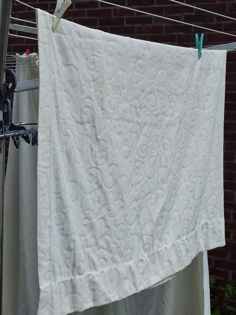4 Mooie Gordijnen Slaapkamer(Ecru)Hema, Huis en Inrichting, Gebruikt, 100 tot 150 cm, Ophalen of Verzenden, 200 cm of meer