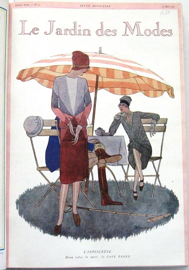 Le Jardin des Modes 1927 (jaargang) Mode, Ophalen of Verzenden