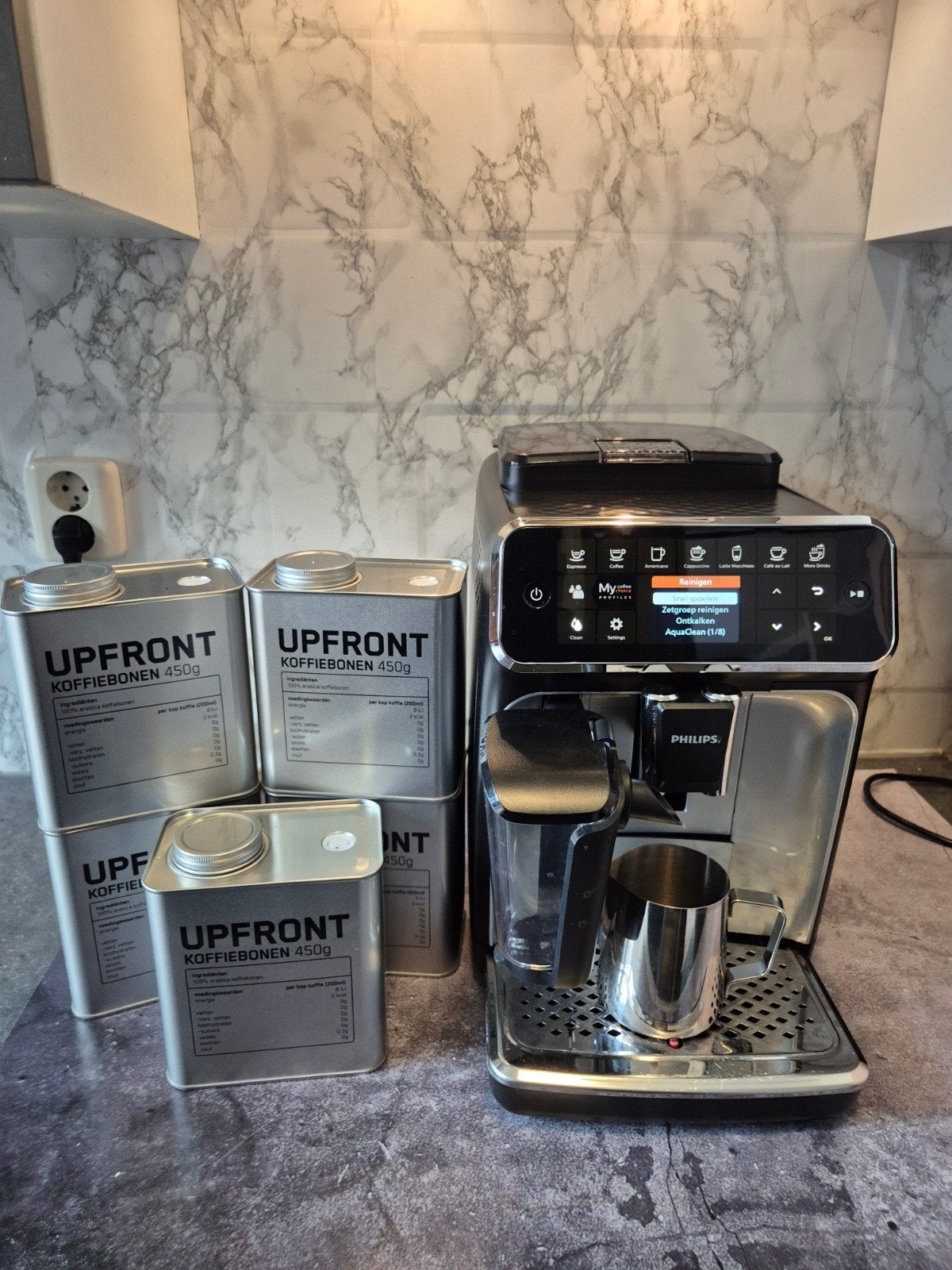 Philips Lattego 4300 EP4346/70 Volautomatische Espressomachi, Witgoed en Apparatuur, Koffiezetapparaten, Ophalen, Espresso apparaat