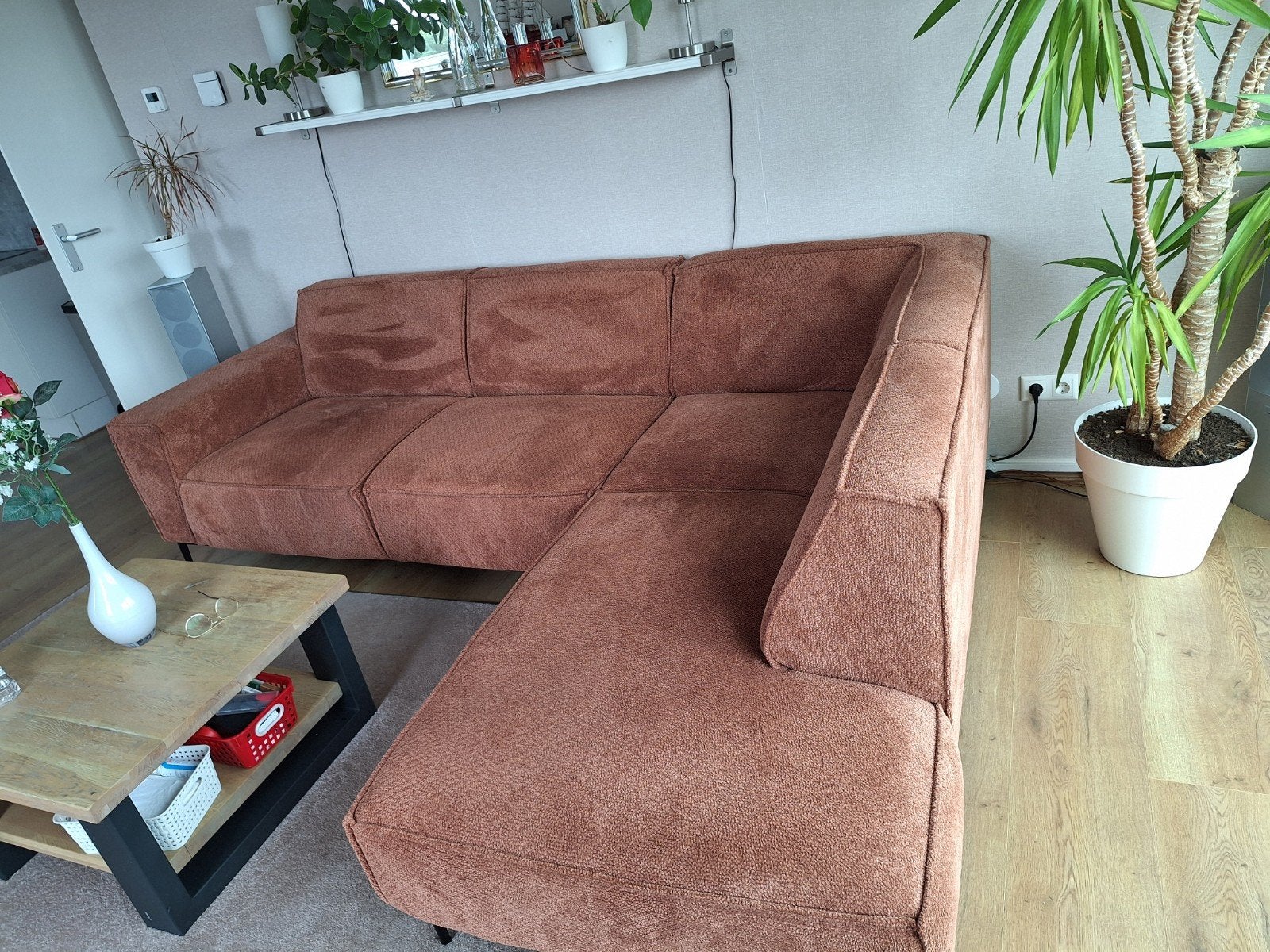 Hoekbank - Zo goed als nieuw, Huis en Inrichting, Ophalen, 250 tot 300 cm, Hoekbank, Zo goed als nieuw