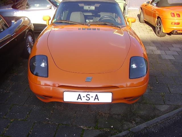 Fiat Barchetta | set koplampen - zwart gerestyled, Ophalen of Verzenden, Gereviseerd, Fiat