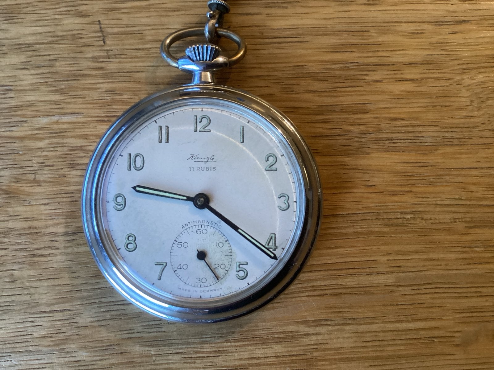 Kienzle Zakhorloge - 11 Rubis Antimagnetic, Overige merken, Zakhorloge, Staal, 1930 tot 1960