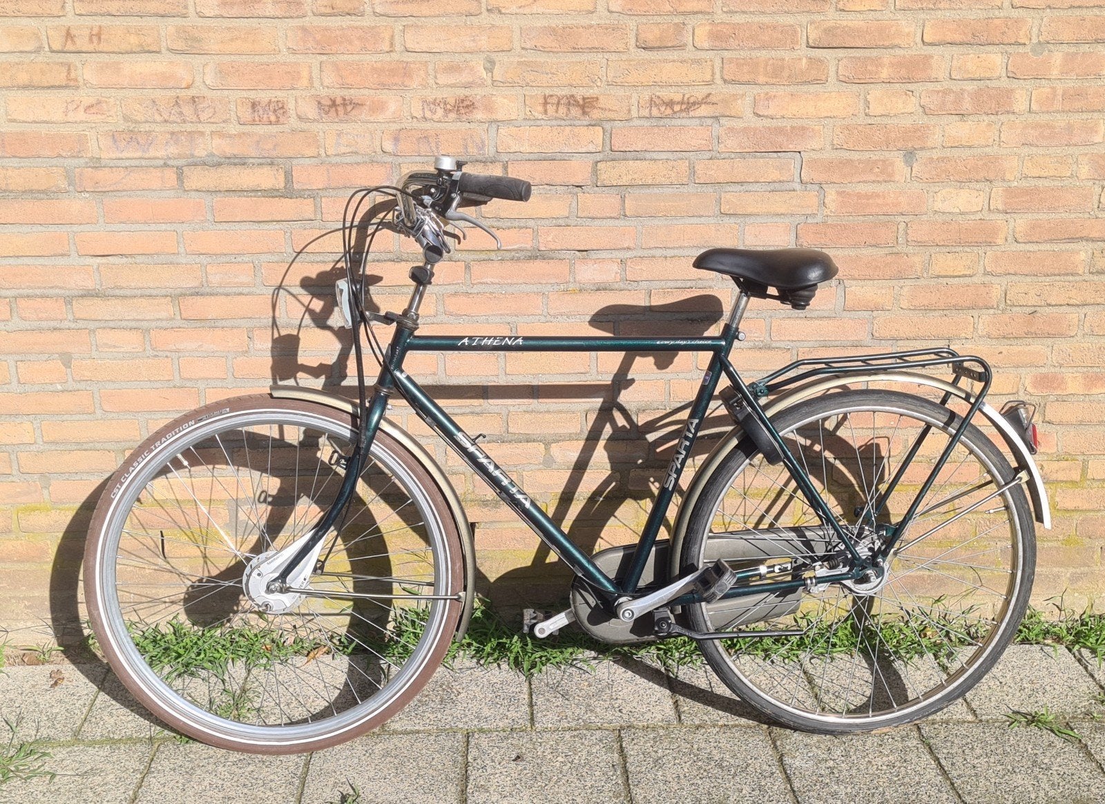 Herenfiets Sparta 28"inch., Ophalen, Gebruikt, Trommelrem, Sparta