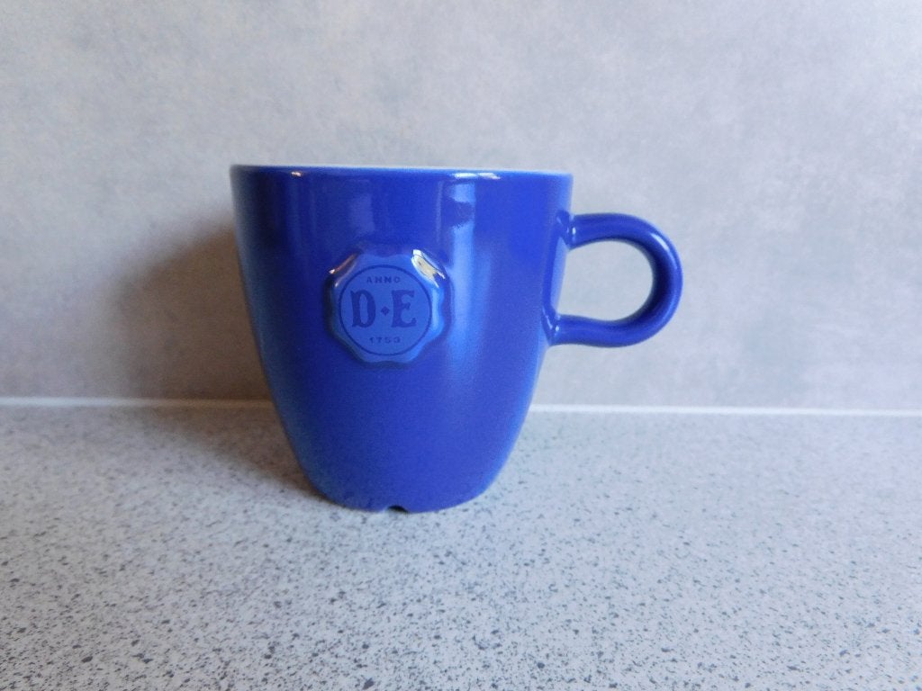 Cappuccino  Mok 270 ml. Blauw Zegel Mosa Douwe Egberts, Huis en Inrichting, Keuken | Servies, Ophalen of Verzenden, Porselein