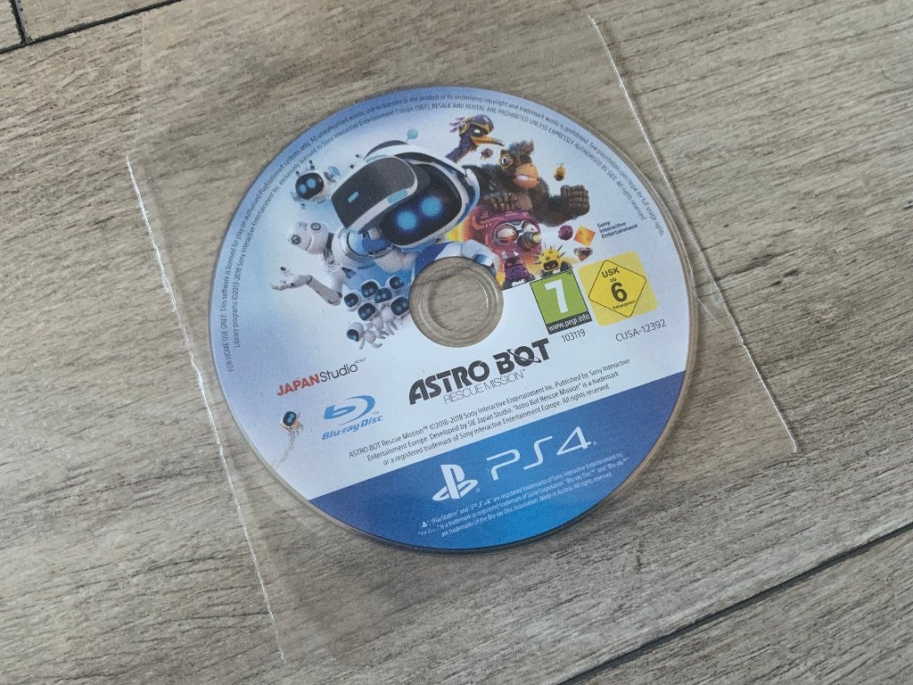 Playstation 4 VR AstroBot Rescue Mission PS4 PSVR Astro Bot, 1 speler, Virtual Reality, Ophalen of Verzenden, Zo goed als nieuw