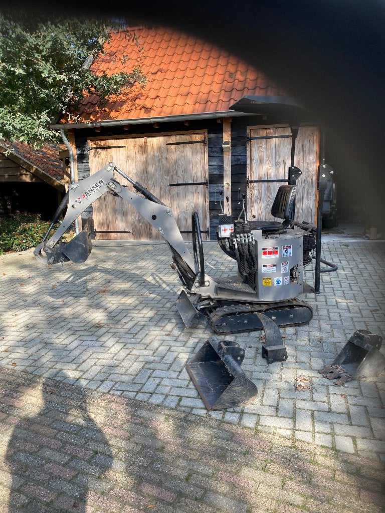 Mini Graafmachine, Ophalen, Graafmachine