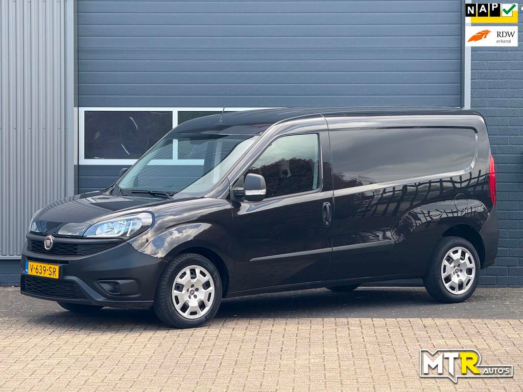 Fiat Doblò Cargo 1.6 MJ L2H1 Maxi NAP|3 PERS.|NWE APK|AIRCO, Auto's, Voorwielaandrijving, Stof, Gebruikt, 4 cilinders