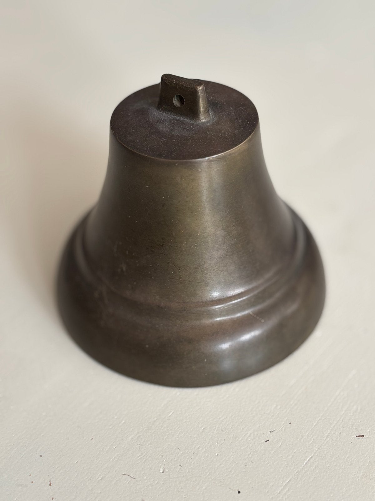Antieke Bronzen scheepsbel - Decoratieve Tafelbel, Antiek en Kunst, Ophalen of Verzenden, Brons