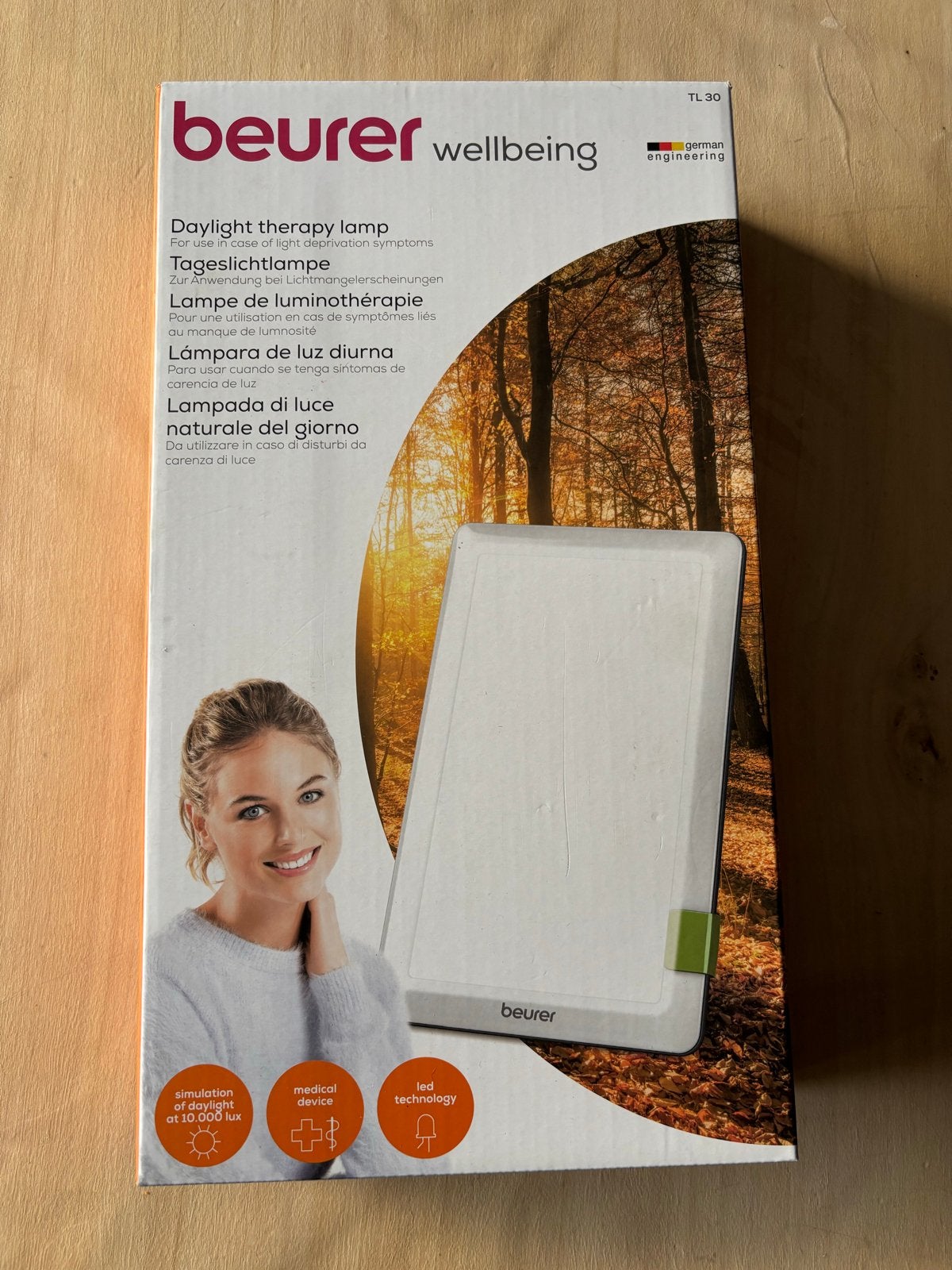 Beurer TL 30 Daglichtlamp - Compact en Effectief, Ophalen of Verzenden, Nieuw