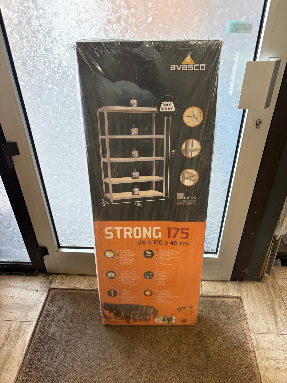 Nieuwe Avasco Strong 175 Opbergrek - 176x120x45 cm, Ophalen of Verzenden, Nieuw