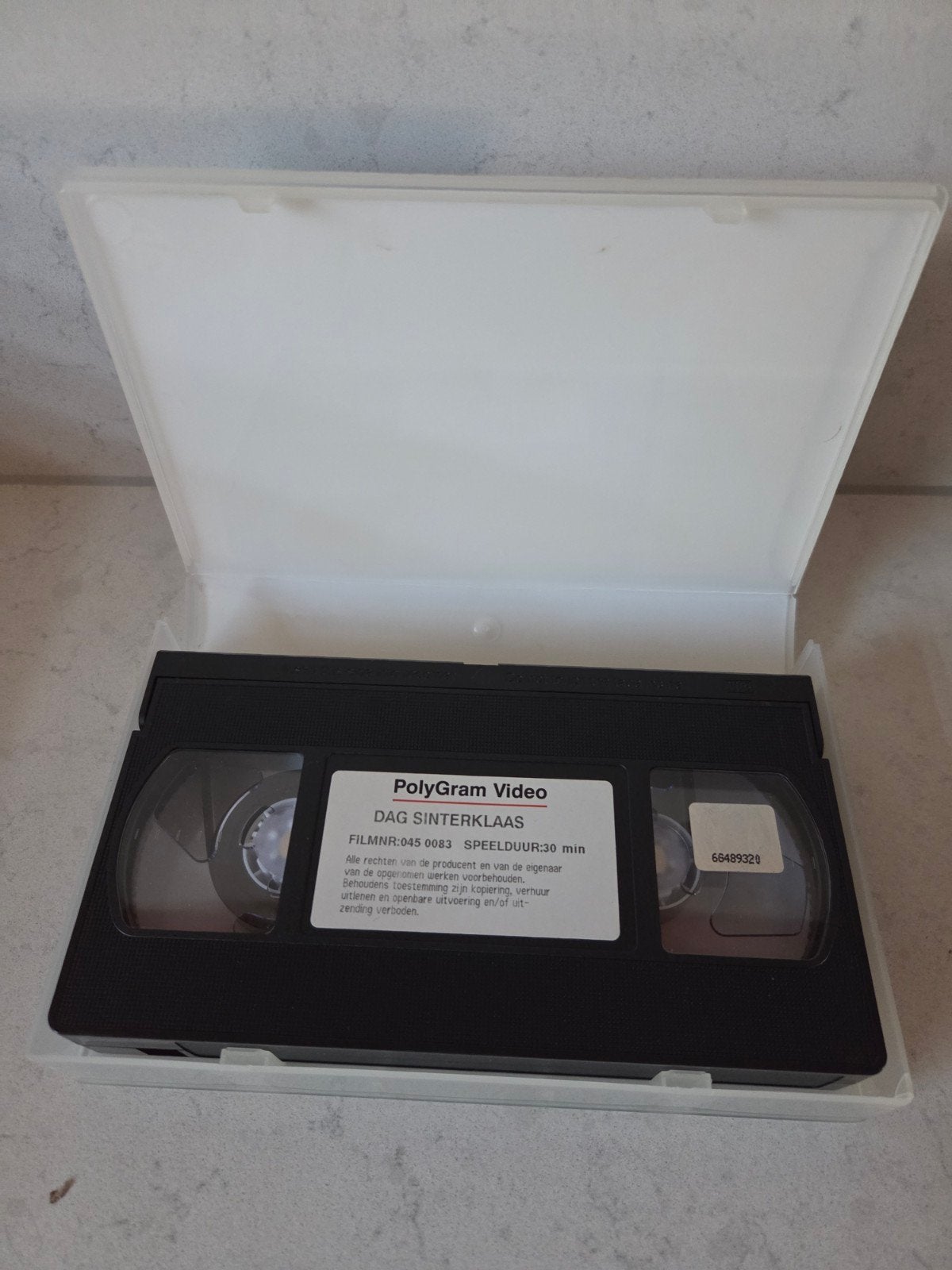 VHS - Dag Sinterklaas / Zwarte Piet - Peeters + Decleir, Ophalen of Verzenden