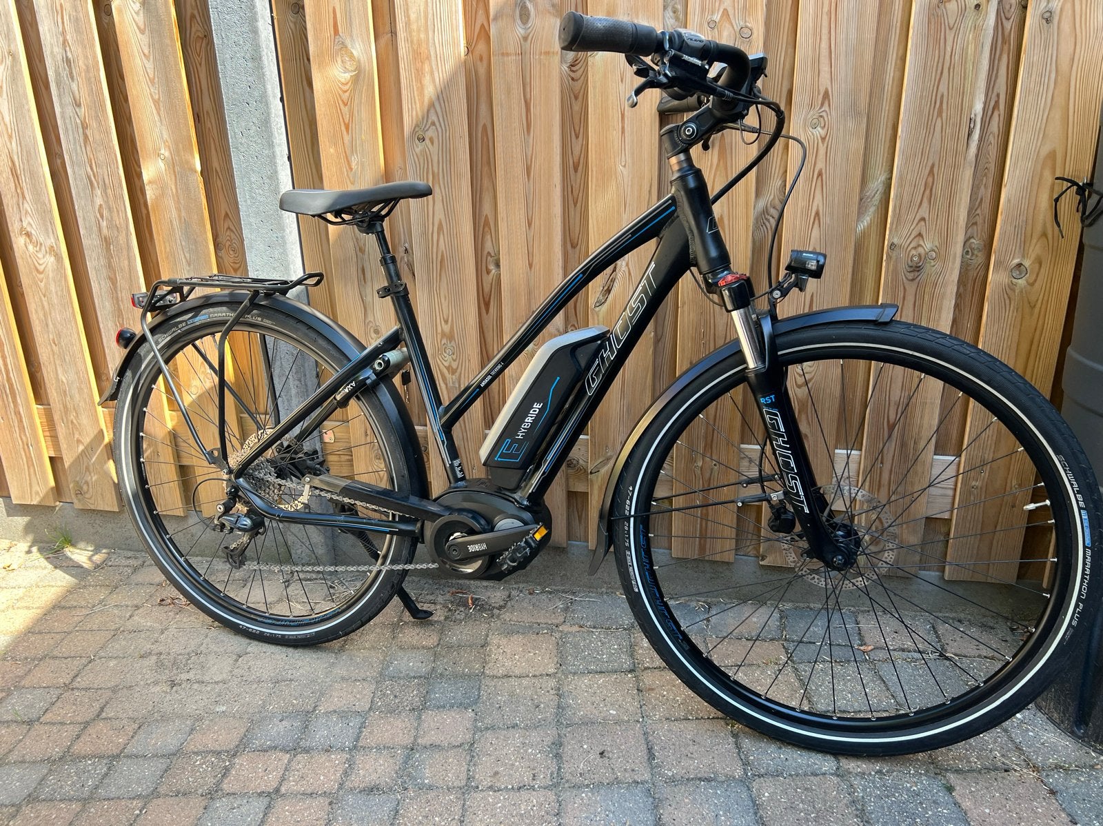 Ghost Hybride elektrische fiets - Bosch motor, Ophalen, Gebruikt, 50 km per accu of meer, Overige merken