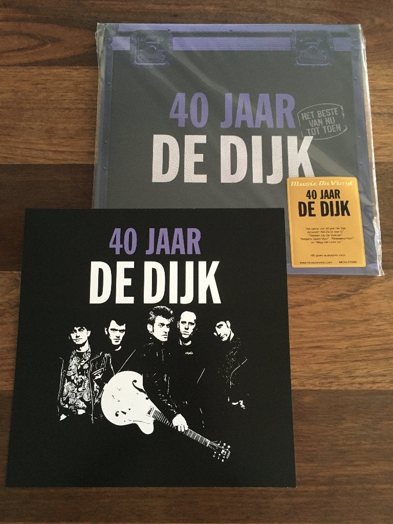 Vinyl 2LP De Dijk 40 Jaar Beste Van Nu Tot Toen +LITHO NIEUW, Ophalen of Verzenden, Pop, 12 inch, Dubbel-LP