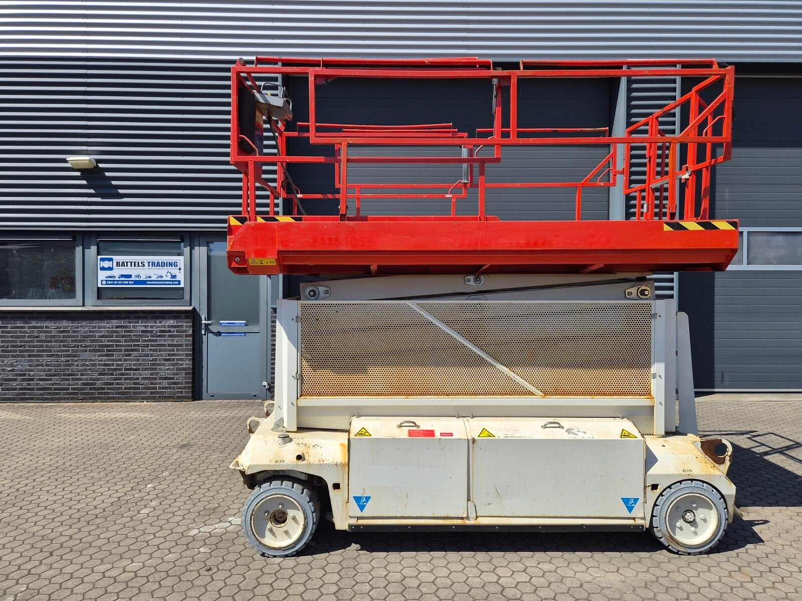 PB S151-16E, Schaarhoogwerker Jaar 2014, 15.3m Hoogte scisso