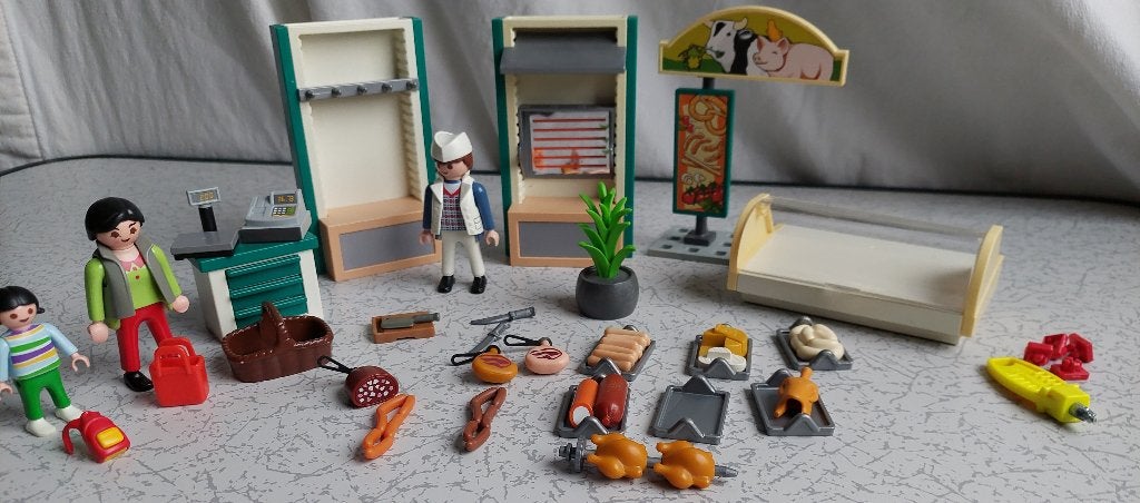 Playmobil 4412 Slagerij, Gebruikt, Complete set, Overige typen, Ophalen of Verzenden