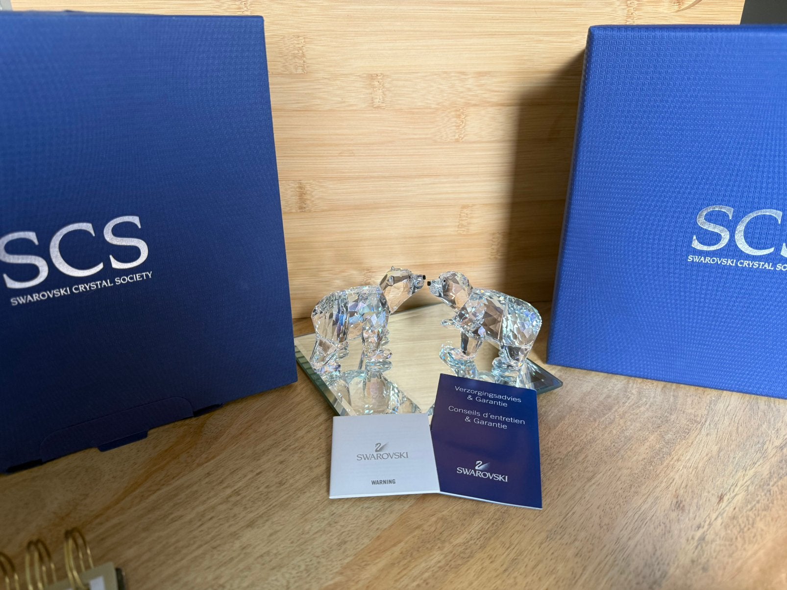 Swarovski ijsberen, Verzamelen, Ophalen of Verzenden, Zo goed als nieuw, Figuurtje