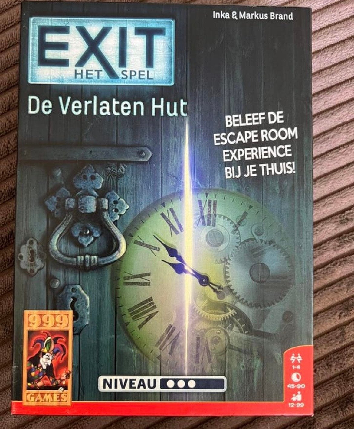 EXIT Het Spel: De Verlaten Hut - Escape Room Ervaring, Een of twee spelers, Ophalen of Verzenden, Zo goed als nieuw