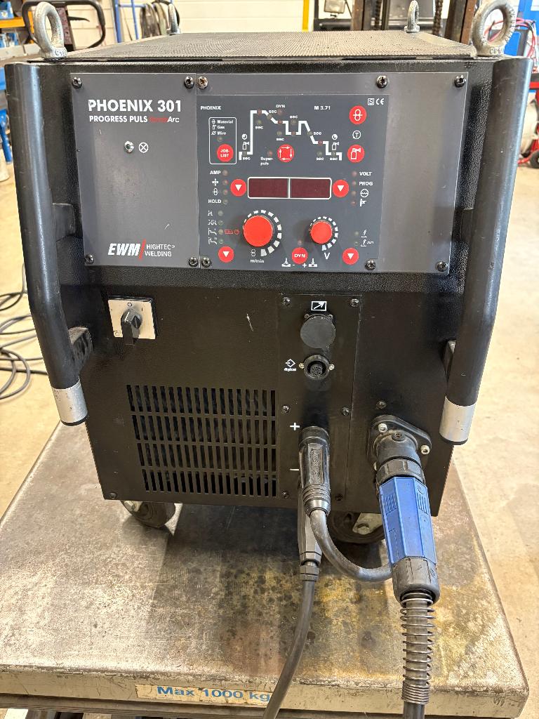 migmachine ewm phoenix 301 lasapparaat, Ophalen, Gebruikt, 250 ampère of meer, Co2