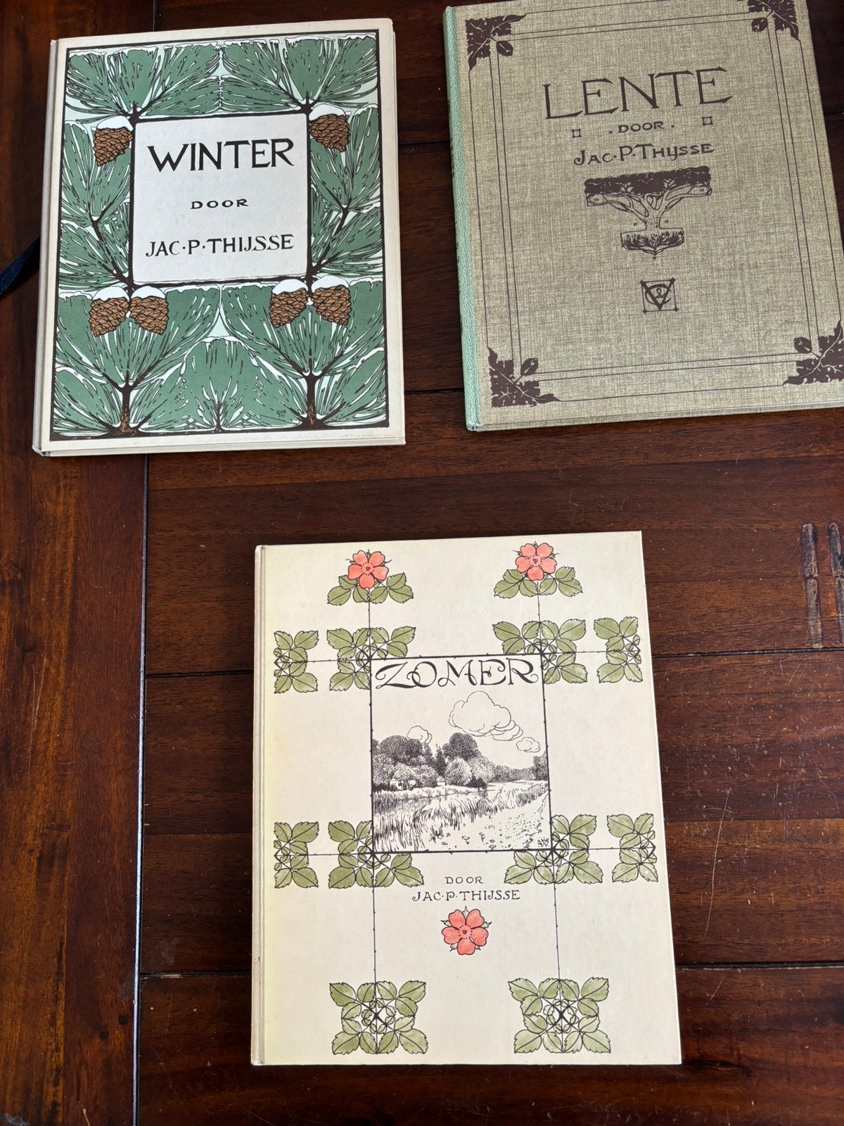 VERKADE LENTEBOEK WINTER EN ZOMERBOEK MET PLAATJES (foto’s), Ophalen of Verzenden, Zo goed als nieuw, Natuur algemeen