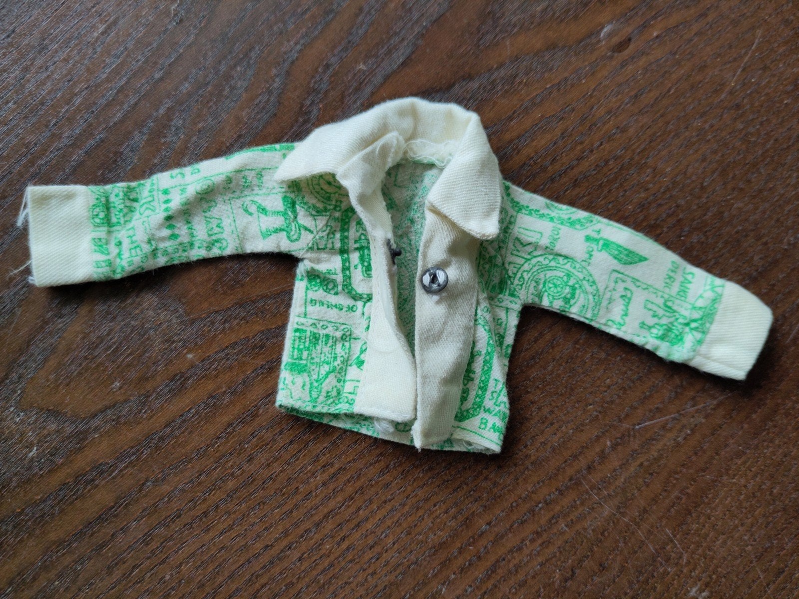 Barbie jasje jaren 80, Verzamelen, Ophalen of Verzenden, Gebruikt, Kleertjes