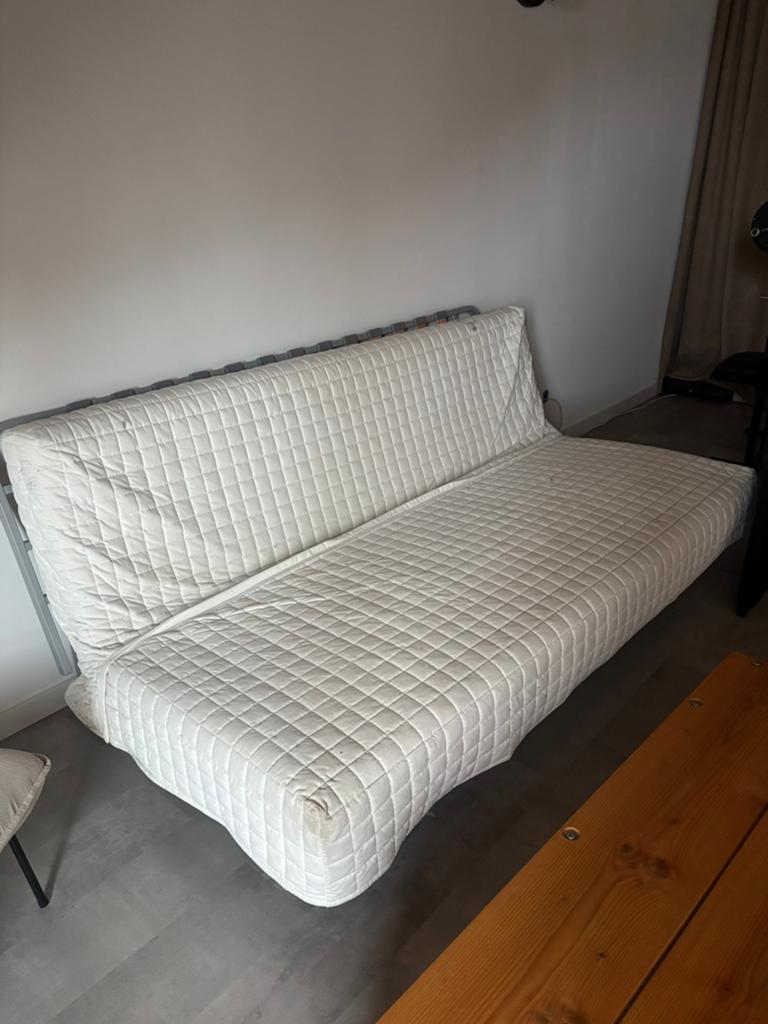 Slaapbank ikea, Ophalen, Zo goed als nieuw, Tweepersoons, 140 cm
